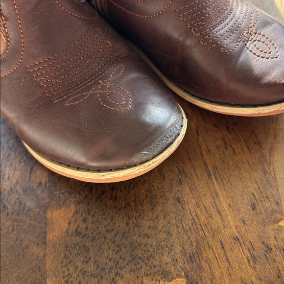 Brown Cowboy Boots for Kids - Picture 2 of 5